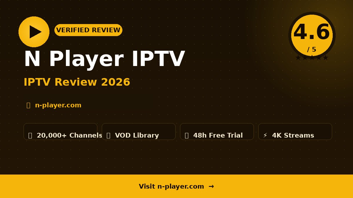 N Player IPTV Review 2026