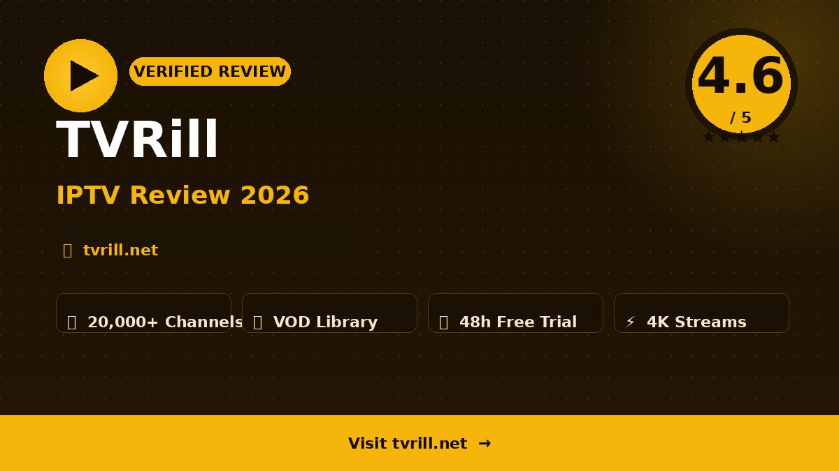 TVRill Review 2026