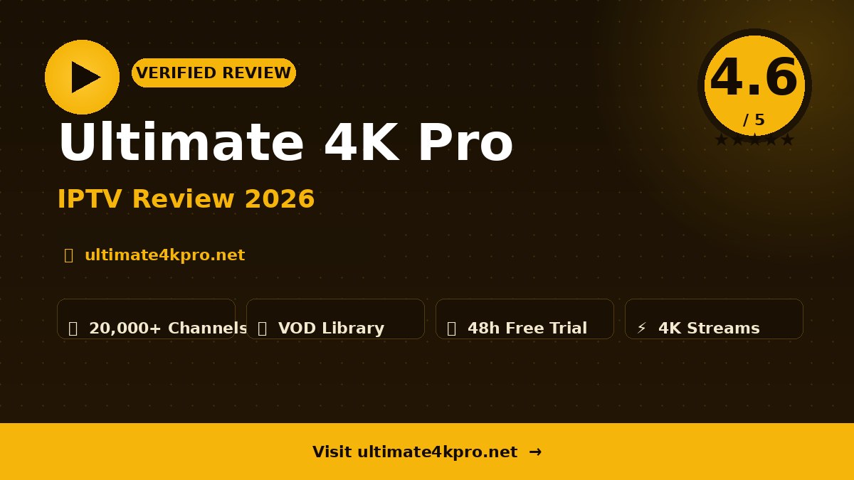 Ultimate 4K Pro Review 2026